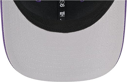 New Era 9SEVENTY 2025 NFL Team Collection Adjustable Stretch-Snap Hat (CA/US, Alpha, One Size, Minnesota Vikings, Purple)