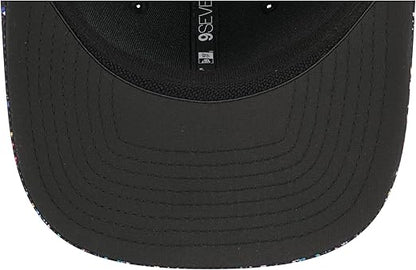 New Era NFL Detroit Lions 2025 Crucial Catch 9SEVENTY Stretch-Snap Trucker Adjustable Hat - Black