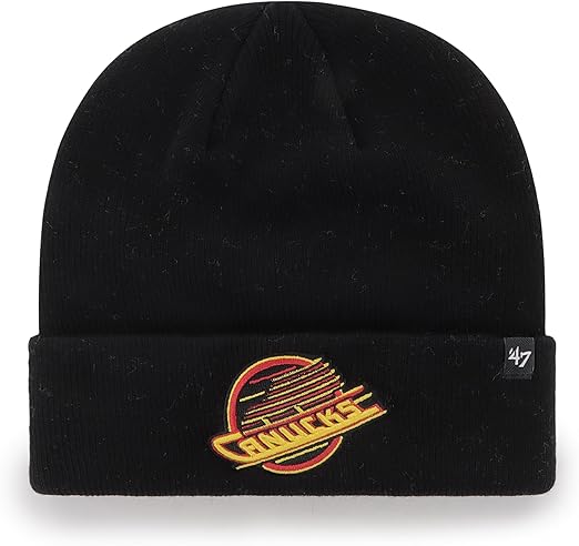 47 NHL Vancouver Cuff Knit Beanie - Black
