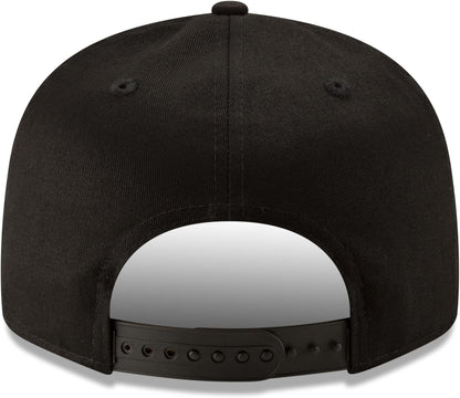 New Era x NFL Men's Minnesota Vikings Basic 9Fifty Snapback Hat Black Adjustable