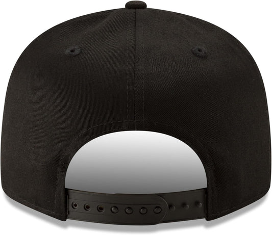New Era x NFL Men's Minnesota Vikings Basic 9Fifty Snapback Hat Black Adjustable
