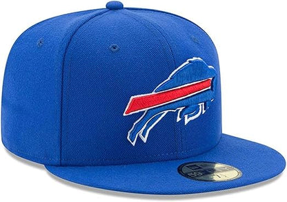 New Era 59FIFTY NFL Buffalo Bills 2025 Team Basic Fitted Hat - Majestic Blue (CA/US, Numeric, 7 1/4, Majestic Blue)