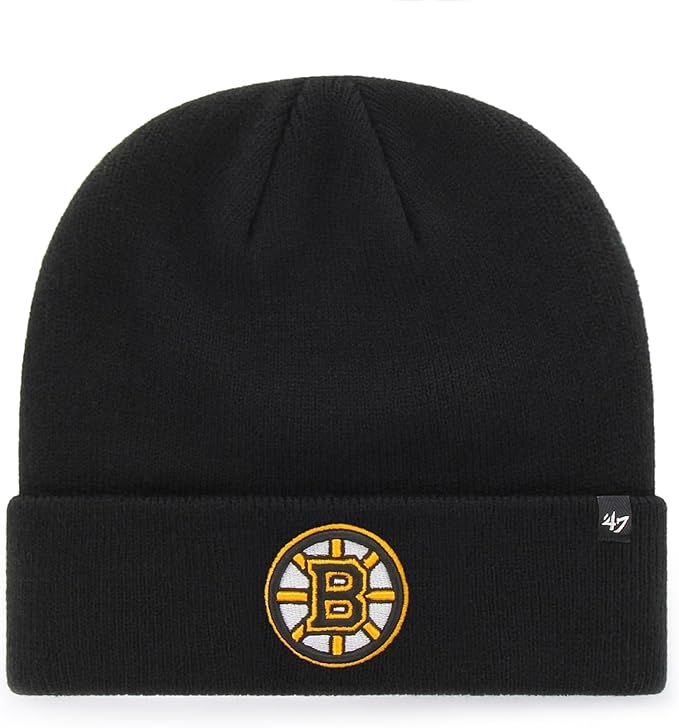 Boston Bruins NHL Raised Cuff Knit Beanie