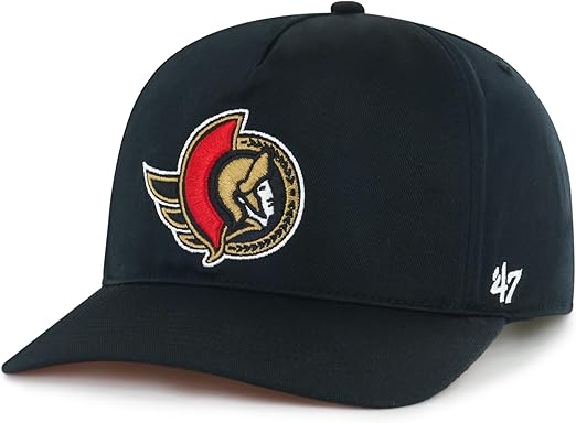 47 Hitch NHL Ottawa Adjustable Snapback Hat - Black