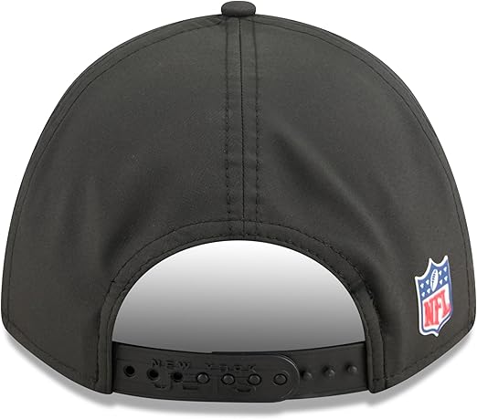 New Era Men's NFL 2025 Sideline M-Crown 9FORTY Adjustable Hat (CA/US, Alpha, One Size, Black, Philadelphia Eagles)