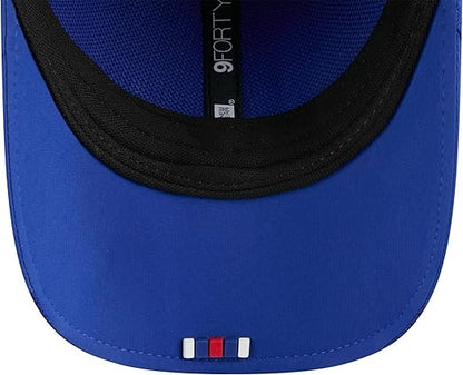 New Era Men's NFL 2025 Sideline M-Crown 9FORTY Adjustable Hat (CA/US, Alpha, One Size, Royal, Buffalo Bills)