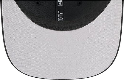 New Era 9SEVENTY 2025 NFL Team Collection Adjustable Stretch-Snap Hat (CA/US, Alpha, One Size, Pittsburgh Steelers, Black)