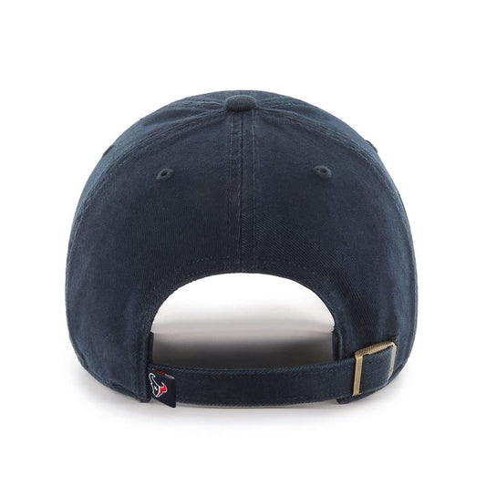47 Men's Compatible with Texans Clean Up Navy Hat Cap NFL Football Adjustable Strap