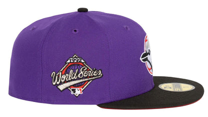 New Era 59FIFTY MLB Toronto Blue Jays World Series 1992 Fitted Hat - True Purple/Black