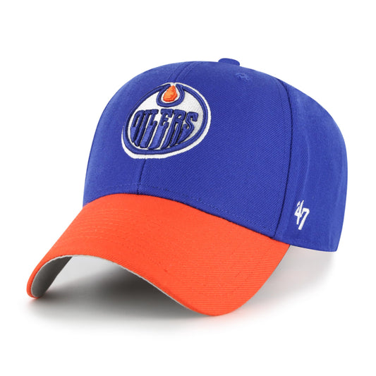 47 MVP NHL Edmonton Two Tone Adjustable Cap - Blue/Orange