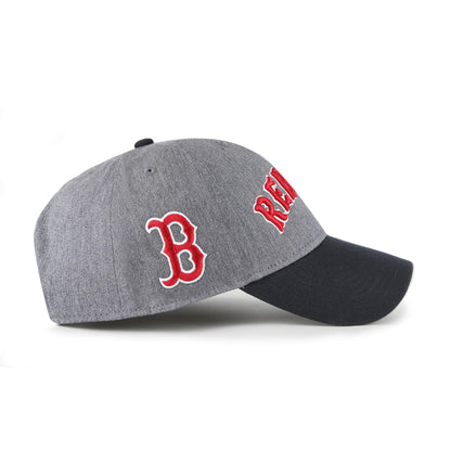 47 MLB Boston Granite Script MVP Snapback Hat - Grey/Black