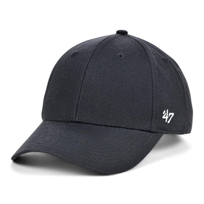 '47 Blank Classic MVP Cap, Adjustable Plain Structured Hat for Men and Women
