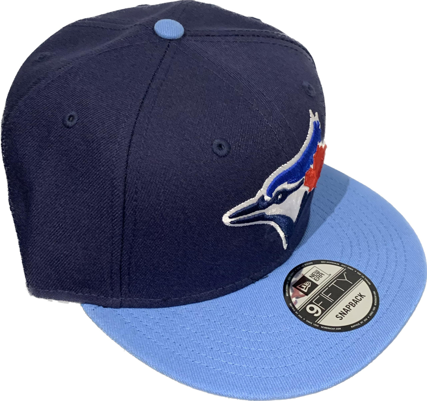 New Era Men's Navy Compatible with Blue Jays Alternate 4 9Fifty Snapback Adjustable Hat