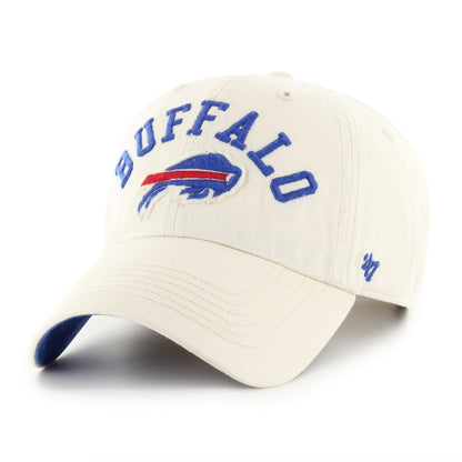 47 NFL Buffalo Bills Clubhouse Faber Clean Up Cap Beige