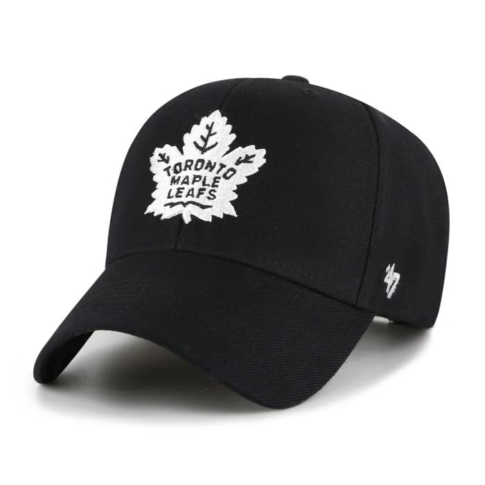 47 MVP NHL Toronto Vintage Sure Shot Adjustable Snapback Hat - Black