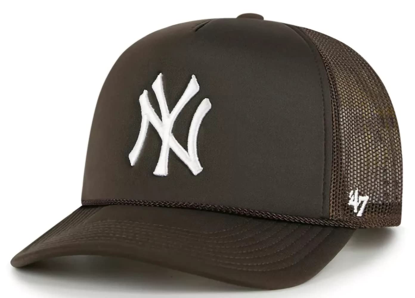 '47 New York Yankees Foam Trucker Snapback Adjustable Hat, Adult One Size Fits All