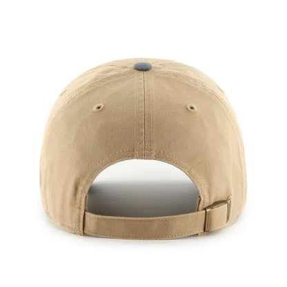47 Brand MLB Los Angeles Dodgers Canyon Caravan Clean Up Adjustable Hat Khaki/Blue