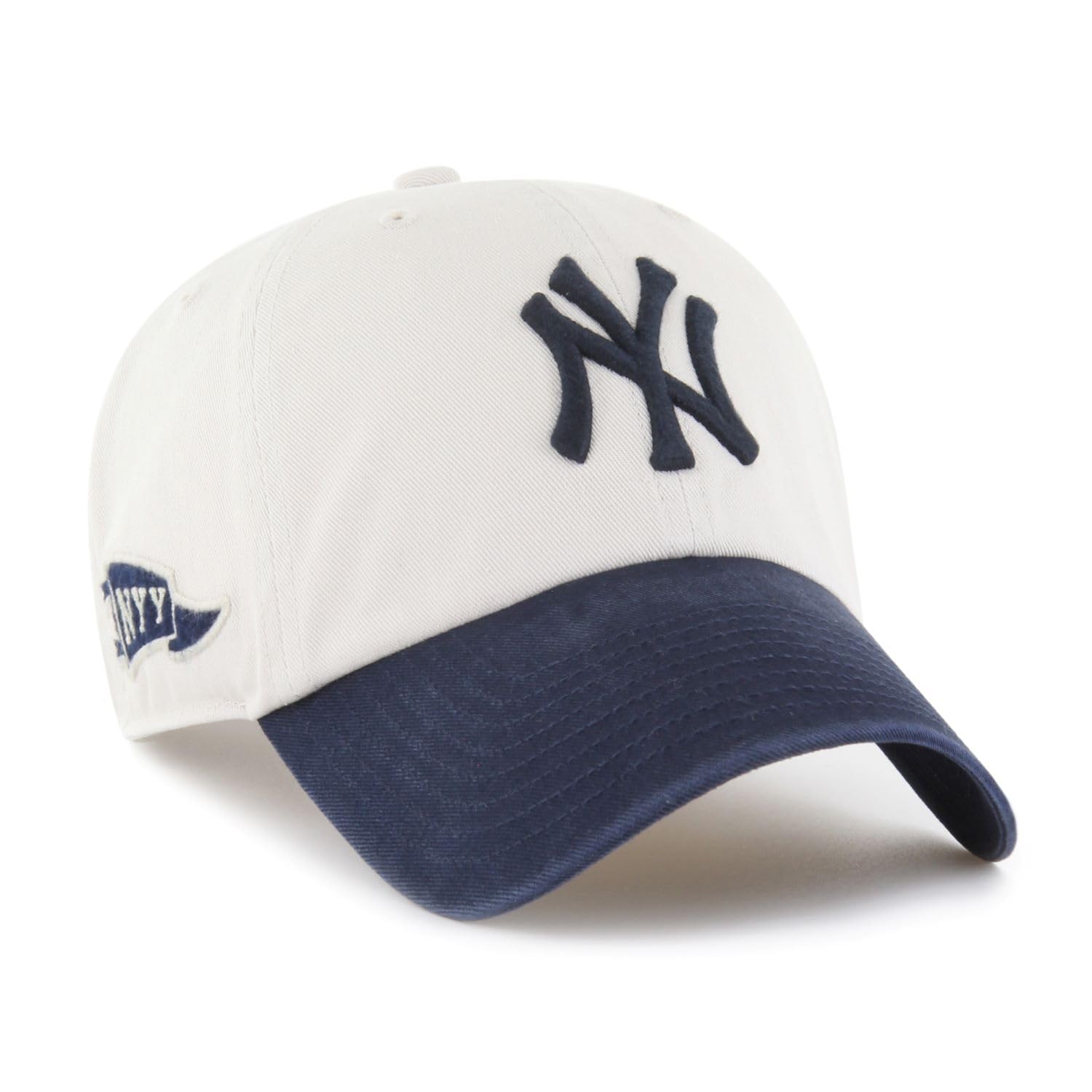 47 Clean Up MLB New York Grand Stand Adjustable Cap - White/Navy
