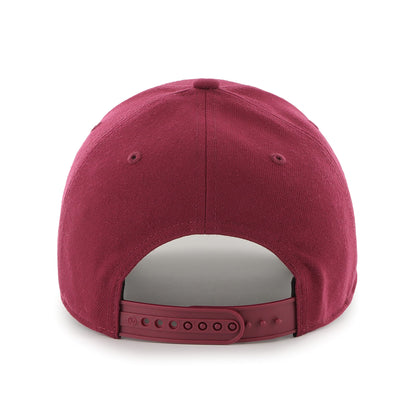 47 Men's Compatible with Phillies Cooperstown World Series Sure Shot MVP Adjustable Hat - One Size Maroon