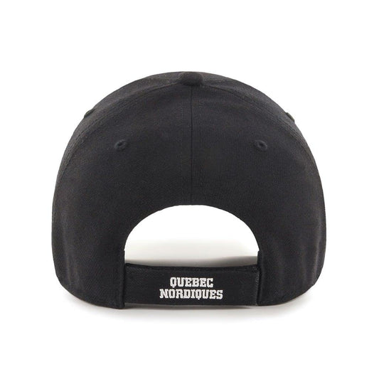 Quebec Nordiques NHL '47 MVP Black and White Hat - One Size