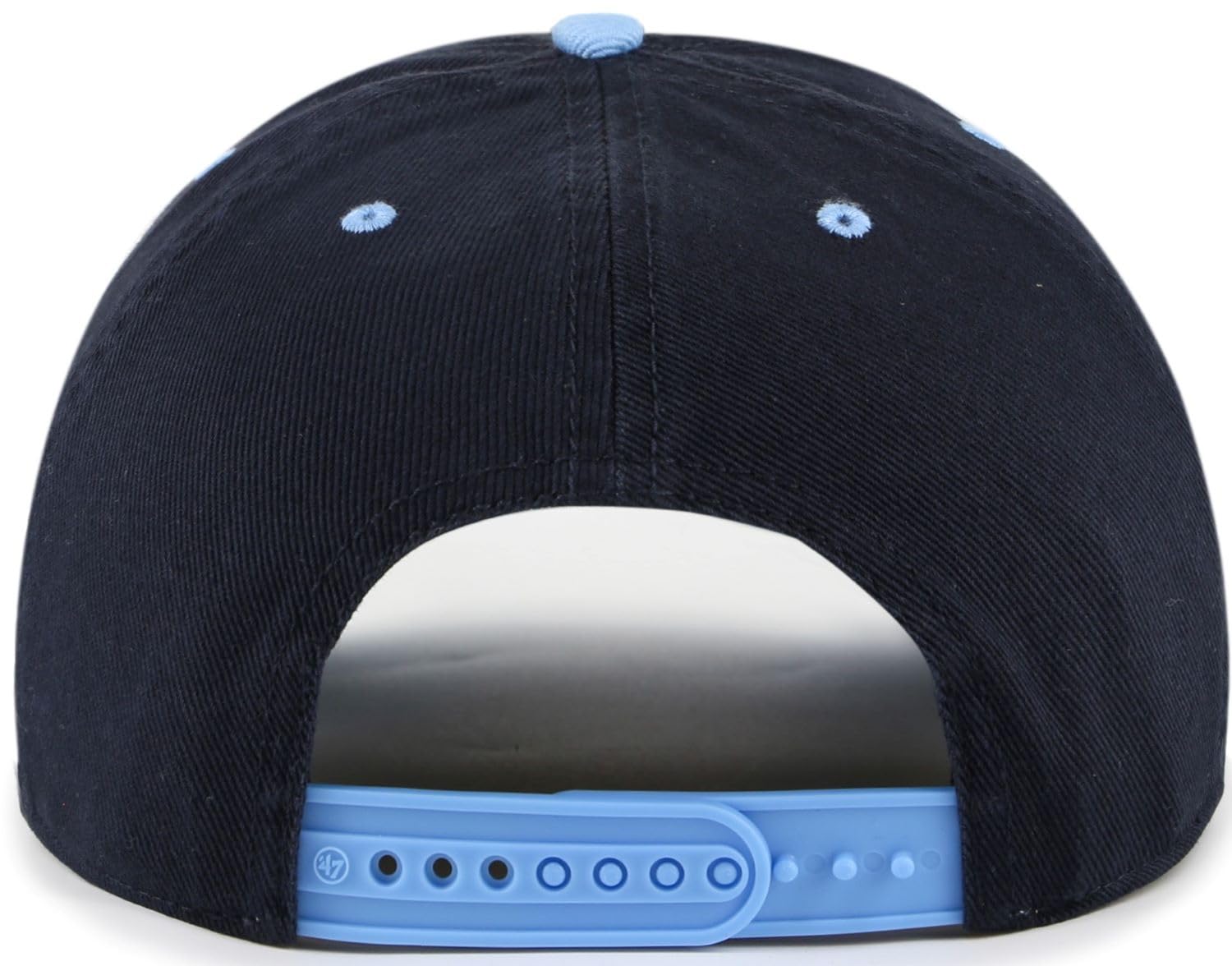 47 Hitch MLB Toronto Blue Jays Double Header Baseline Snapback Hat - Blue