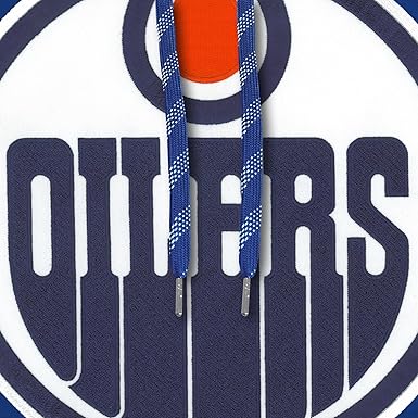 Bulletin Edmonton Oilers NHL Express Twill Logo Hoodie - Royal - XX-Large