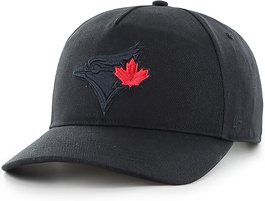 47 Hitch MLB Toronto Blue Jays Golden Age Embroidered Team Logo Baseball Hat - Black