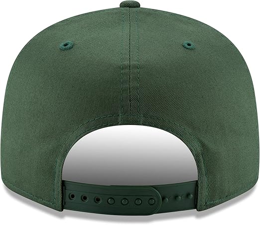New Era x NFL Men's Green Bay Packers Basic 9Fifty Snapback Hat Green Adjustable
