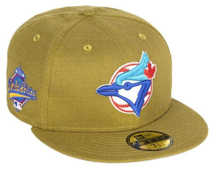 New Era MLB Toronto Blue Jays 1993 World Series 59FIFTY Hemp Fitted Hat - Olive