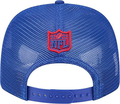 New Era 9SEVENTY 2025 NFL Team Collection Adjustable Stretch-Snap Hat (CA/US, Alpha, One Size, Buffalo Bills, Blue)