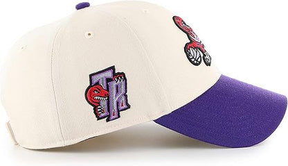 47 MVP NBA Toronto Sure Shot Two Tone MVP Adjustable Hat - White/Purple