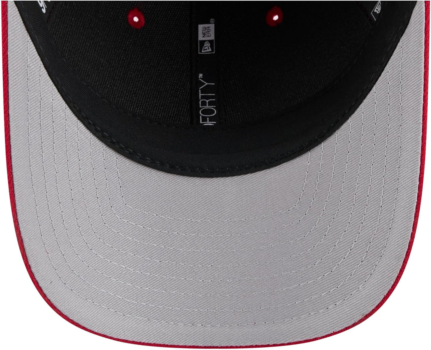 New Era Men's Red Tampa Bay Buccaneers Team Collection 9FORTY M-Crown Adjustable Hat