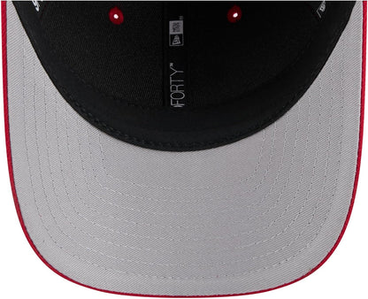New Era Men's Red Tampa Bay Buccaneers Team Collection 9FORTY M-Crown Adjustable Hat