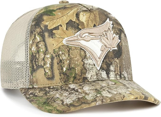 47 Hitch RF MLB Toronto APX Mesh Back Adjustable Snapback Hat - Camo