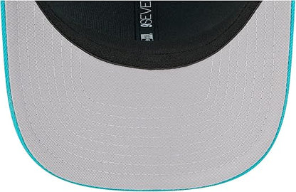 New Era 9SEVENTY 2025 NFL Team Collection Adjustable Stretch-Snap Hat (CA/US, Alpha, One Size, Miami Dolphins, Aqua)