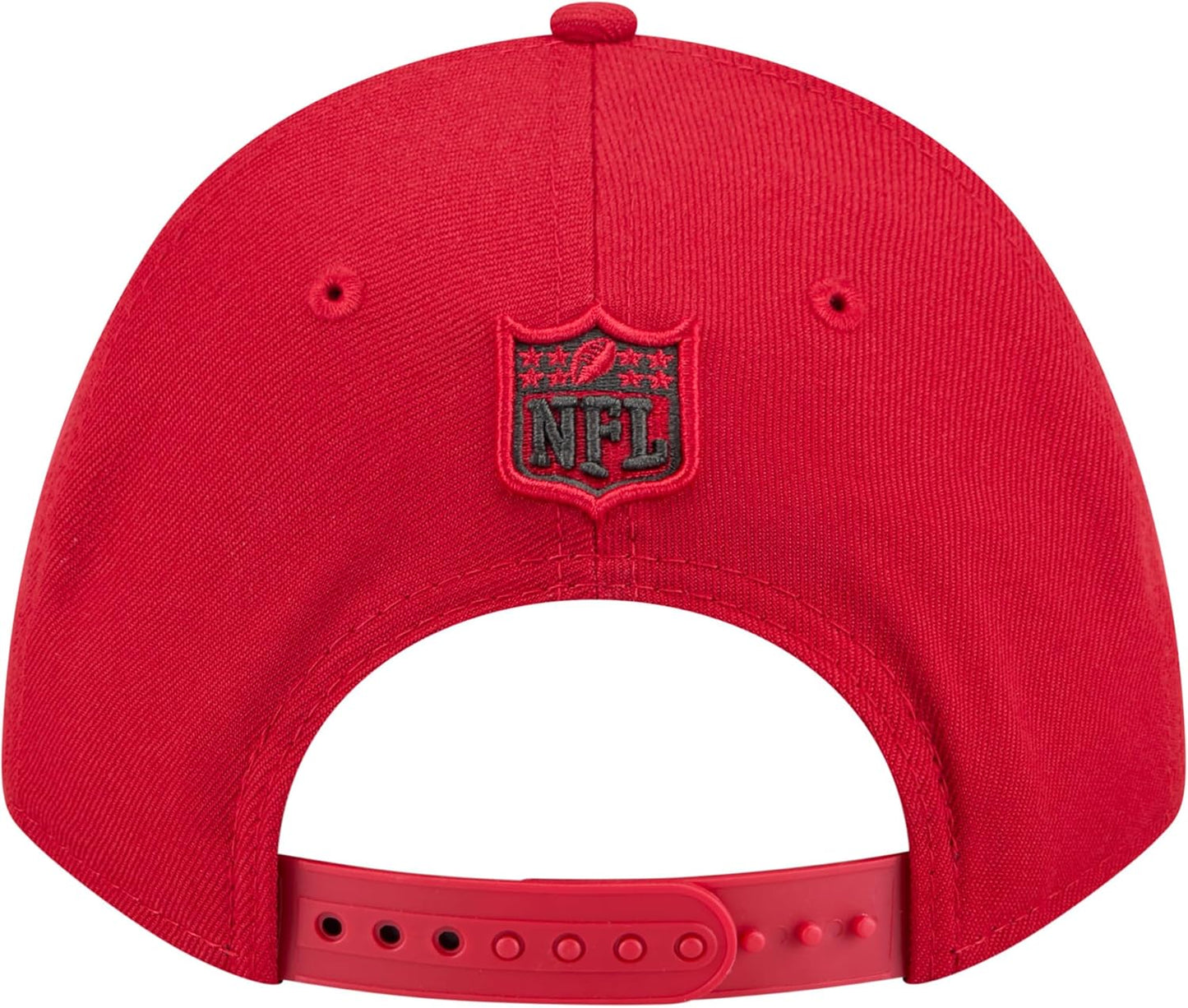 New Era Men's Red Tampa Bay Buccaneers Team Collection 9FORTY M-Crown Adjustable Hat