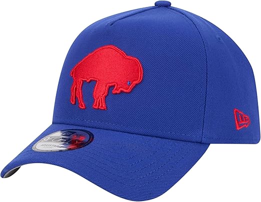 New Era NFL Buffalo Bills 9FORTY A-Frame Adjustable Hat - Royal Blue