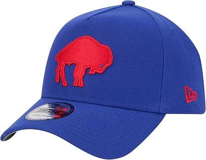 New Era NFL Buffalo Bills 9FORTY A-Frame Adjustable Hat - Royal Blue