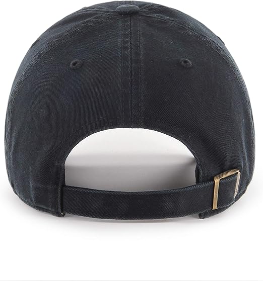47 Men's Toronto Maple Leafs Black/White Clean Up Adjustable Hat - One Size
