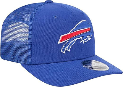 New Era 9SEVENTY 2025 NFL Team Collection Adjustable Stretch-Snap Hat (CA/US, Alpha, One Size, Buffalo Bills, Blue)