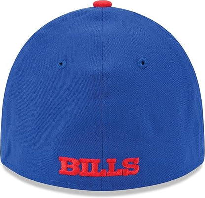 New Era NFL Team Classic 39THIRTY Stretch Flex Fit Hat Cap, Buffalo Bills Alternate, Small-Medium