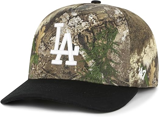 47 TT Hitch MLB Los Angeles APX Adjustable Snapback Hat - Camo/Black