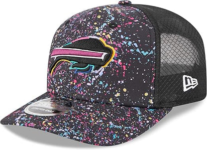 New Era Men's Black Buffalo Bills 2025 NFL Crucial Catch 9SEVENTY Adjustable Hat