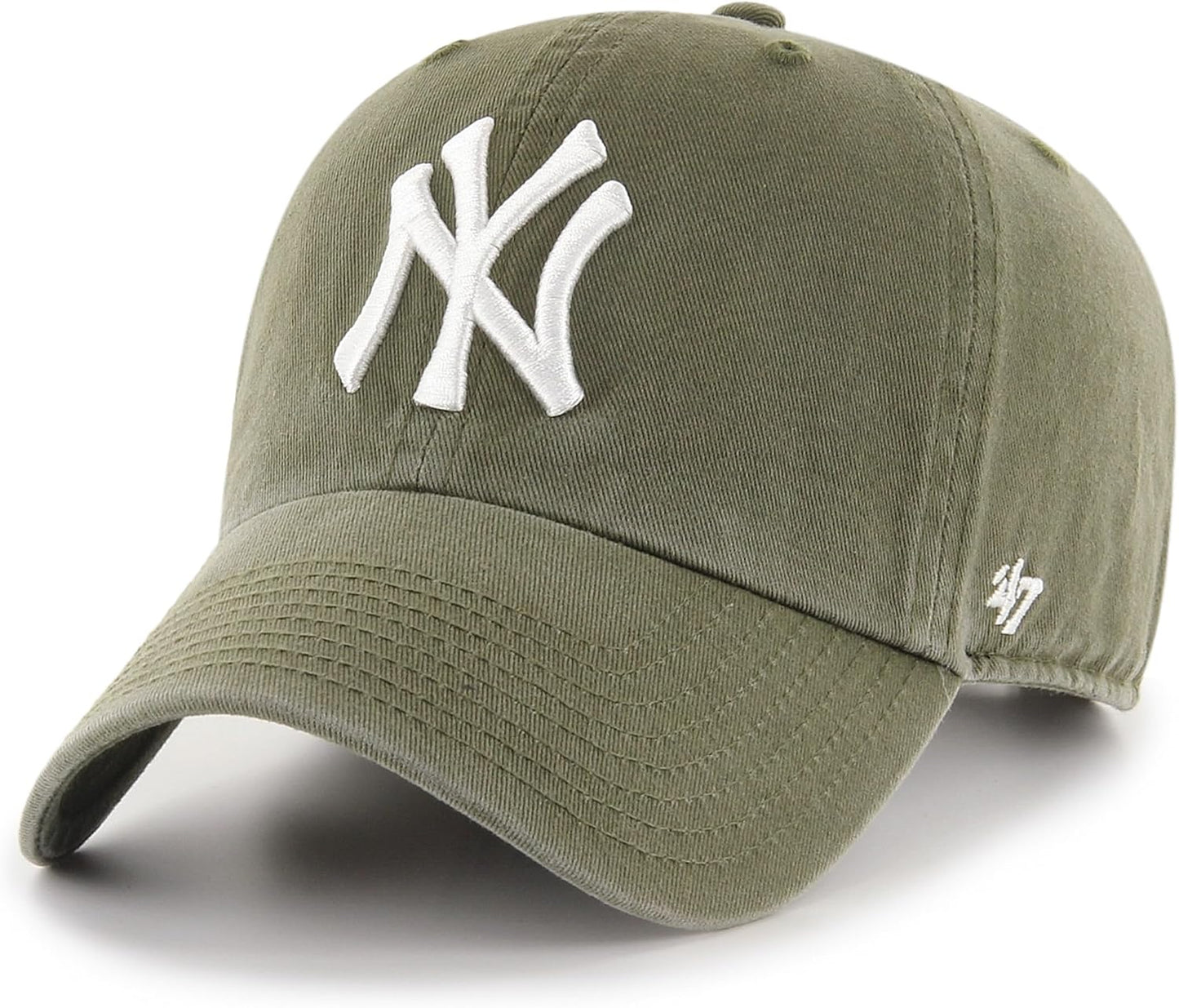47 Clean Up MLB New York Yankees Adjustable Cap - Sandalwood