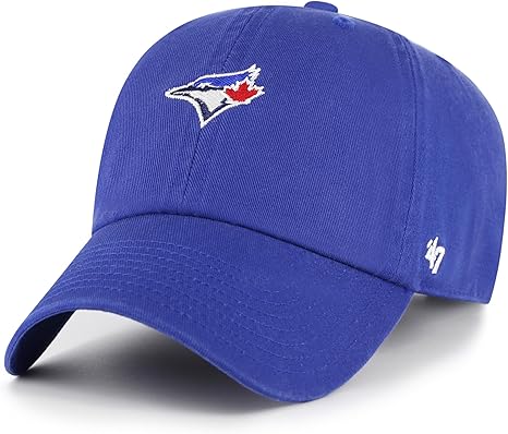 47 Clean Up MLB Toronto Blue Jays Base Runner Ballpark Embroidered Team Logo Baseball Hat - Royal