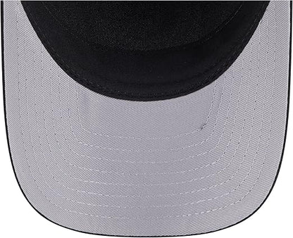 New Era 9FORTY NFL 2025 Team Collection M-Crown A-Frame Adjustable Snapback Hat - Black/White (CA/US, Alpha, One Size, Black, Green Bay Packers)
