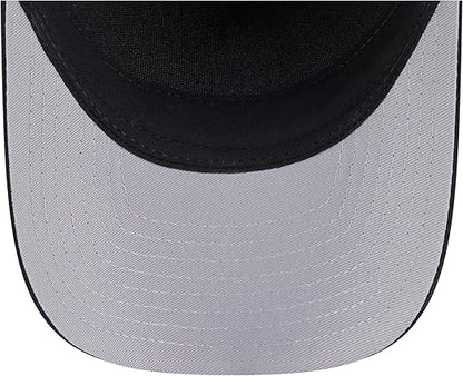 New Era 9FORTY NFL 2025 Team Collection M-Crown A-Frame Adjustable Snapback Hat - Black/White (CA/US, Alpha, One Size, Black, San Francisco 49ers)