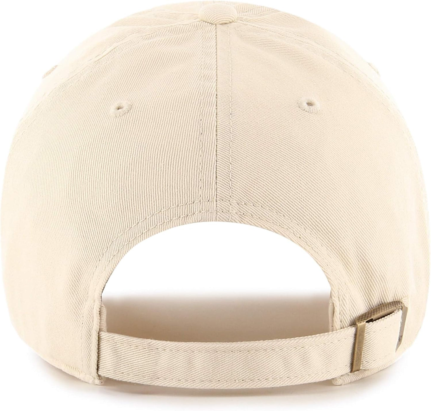 '47 Blank Classic Clean Up Cap, Adjustable Plain Baseball Hat for Men and Women, Beige, One Size