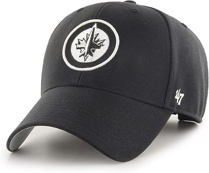 47 NHL Winnipeg MVP Adjustable Hat - Black/White