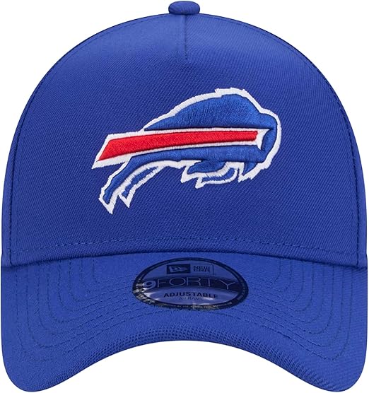 New Era NFL Buffalo Bills 9FORTY A-Frame Adjustable Hat - Royal Blue